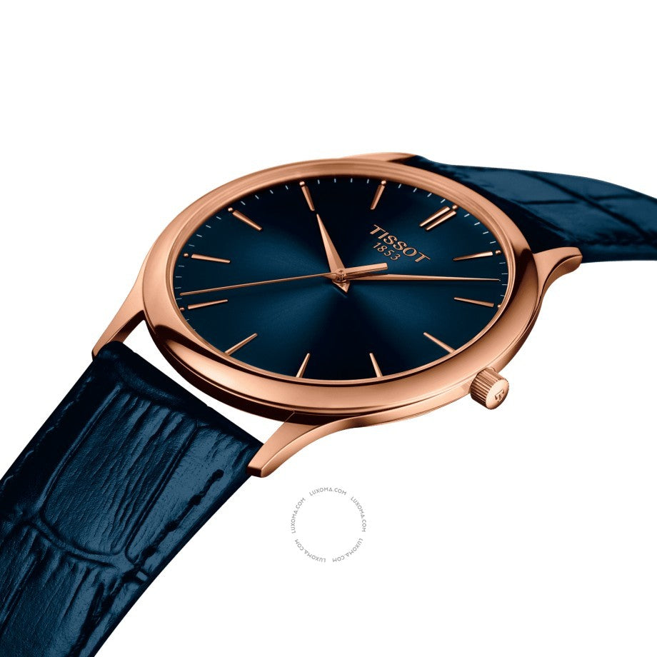 Tissot Tissot T-Gold Quartz Blue Dial Men's Watch T926.410.76.041.00