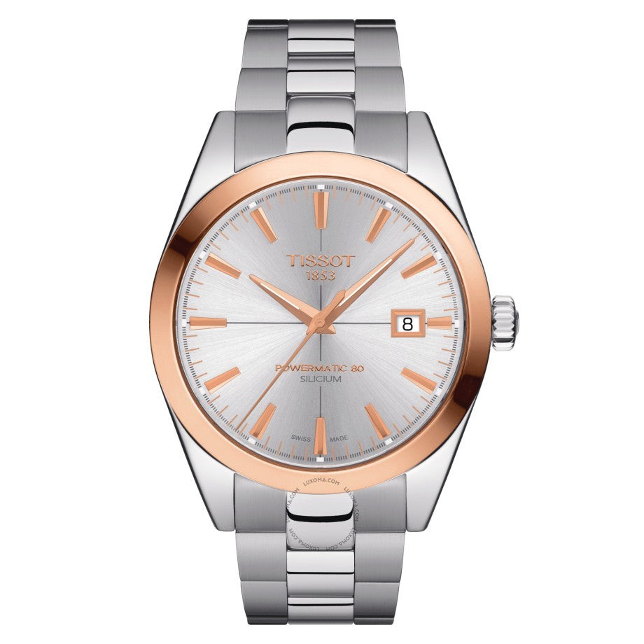 Tissot T-Gold Automatic Silver Dial Men's Watch T927.407.41.031.00