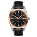 Tissot T-Gold Automatic Sunray Satinated Black Dial Men's Watch T927.407.46.051.00