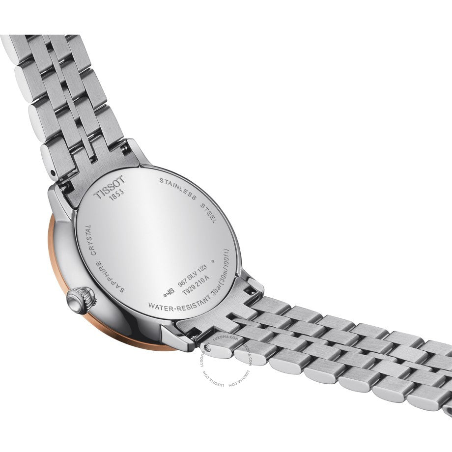 Tissot Tissot T-Gold Quartz Blue Dial Ladies Watch T929.210.41.046.00