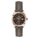 Tissot T-Gold Automatic Smoked Dark Brown Dial Ladies Watch T930.007.46.296.00